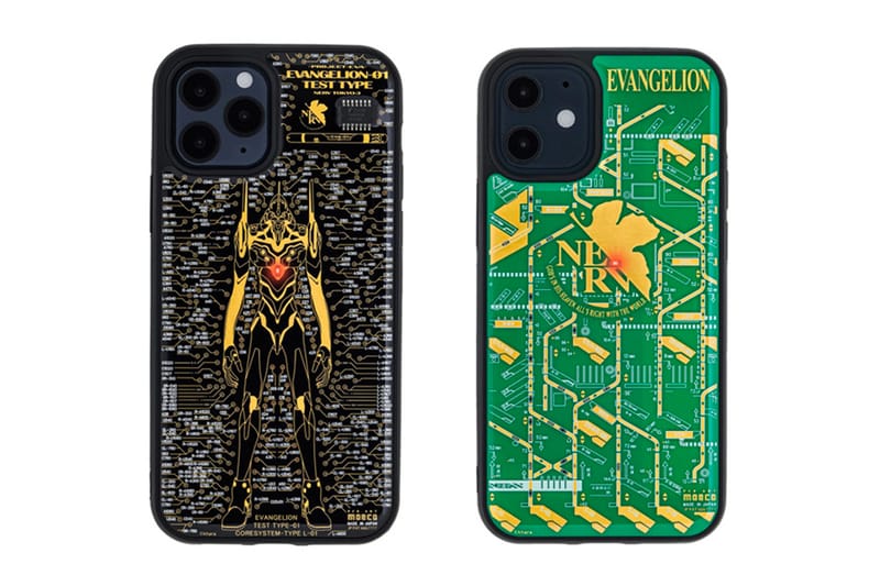 iPhone 12 LED Neon Genesis Evangelion Cases Hypebeast