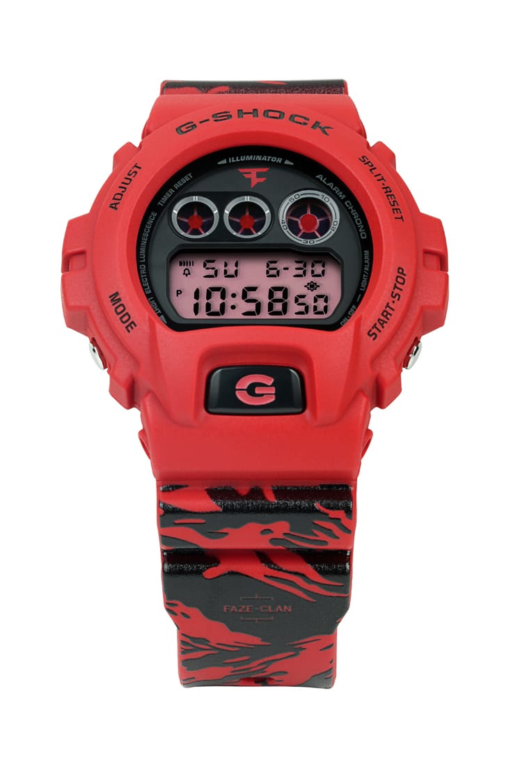 FaZe Clan x G-SHOCK DW-6900 10th Anniversary Watch | Hypebeast