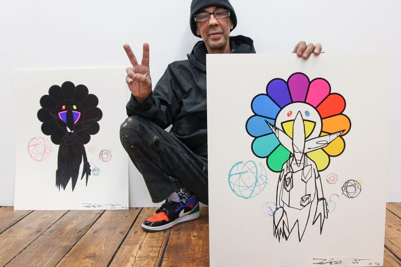 Futura x Takashi Murakami Noguchi Museum Prints | Hypebeast