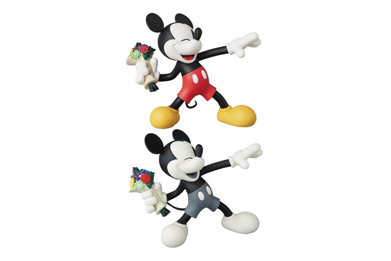 Glamb x Medicom Toy 'Throw Mickey VCD' Figures | Hypebeast