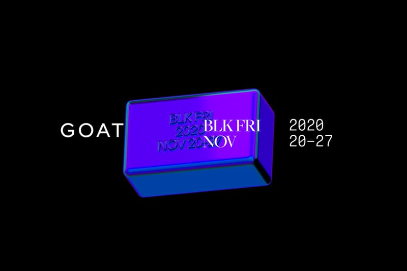 When Is Goat Black Friday 2025
