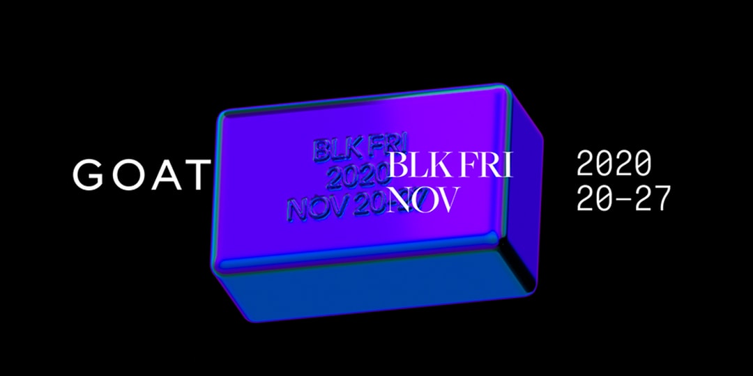 GOAT Black Friday Drops Releases Trivia Release Info Hypebeast