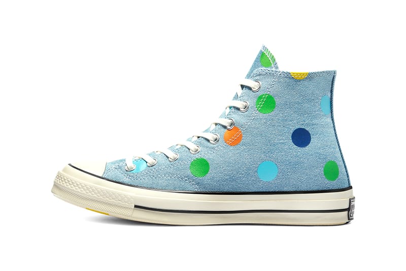 Polka best sale dot converse