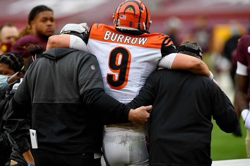 Joe Burrow ACL MCL Knee Injury QB Bengals NFL Info | Hypebeast