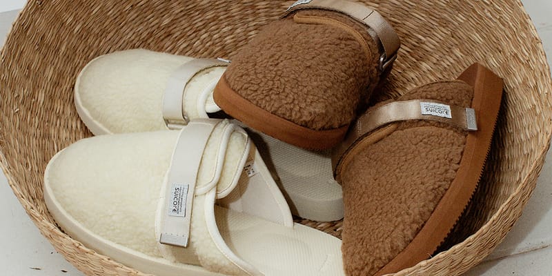 【関税込み】Suicoke ベージュ ZAVO-SHELLab ミュール Suicoke Zavo-VHL Textured Slides Mules Clogs Brown Ponyhair