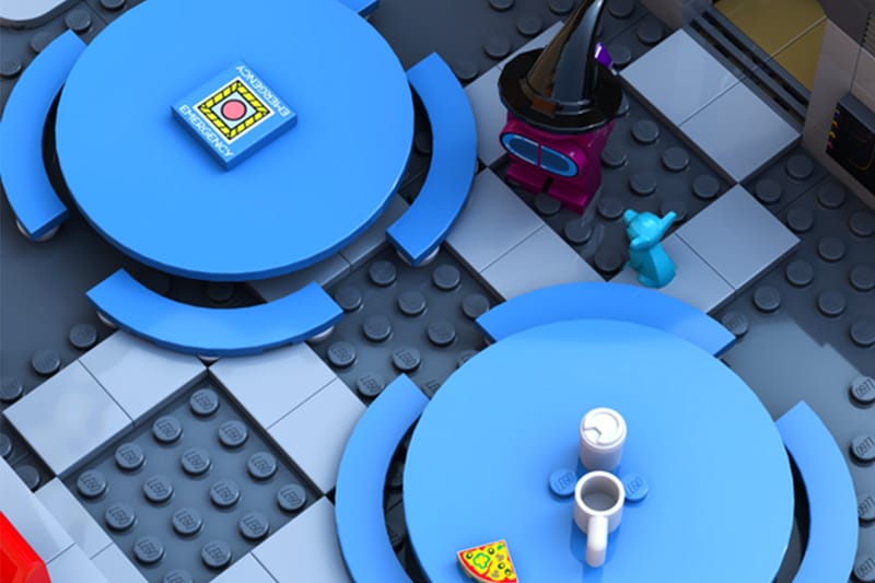 Lego among us the skeld online map