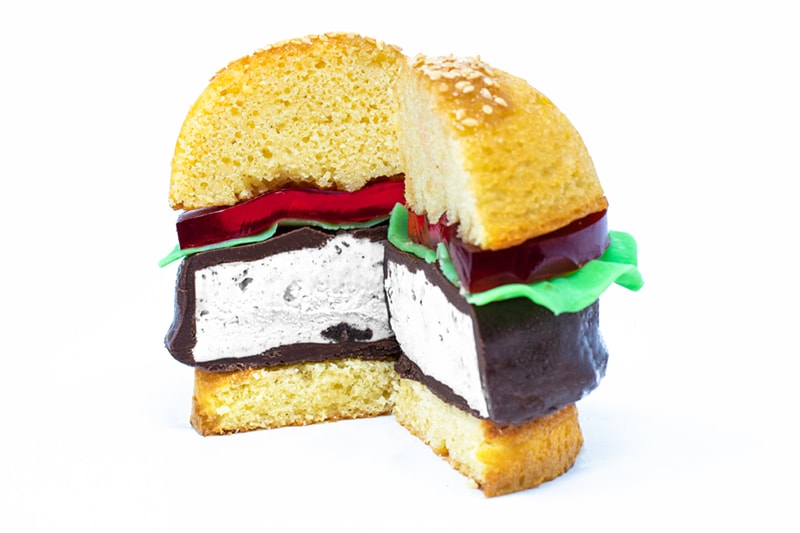 Milk & Cream Cereal Bar x Spongebob Squarepants Krabby Patty Ice Cream