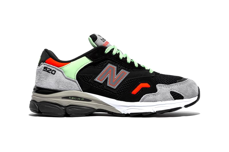 Black and mint shop green new balance