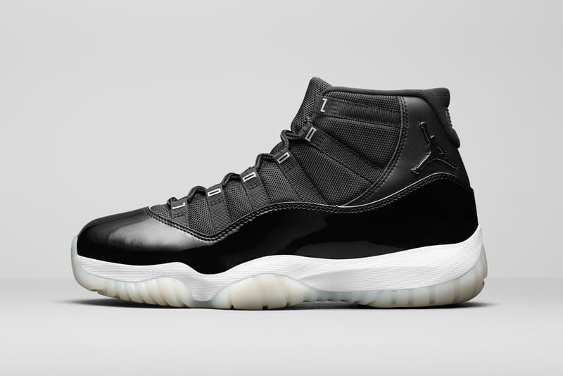 Nike jordan 11 store black