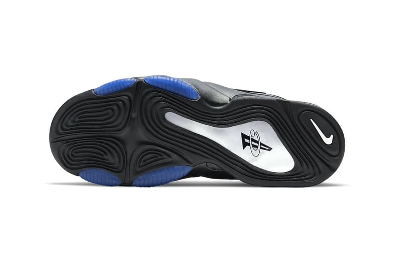 nike air penny 3 black and silver