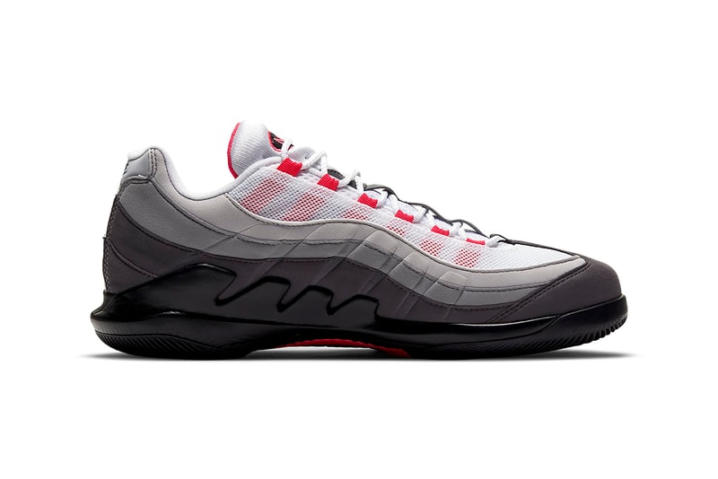 nikecourt zoom vapor x air max 95 white