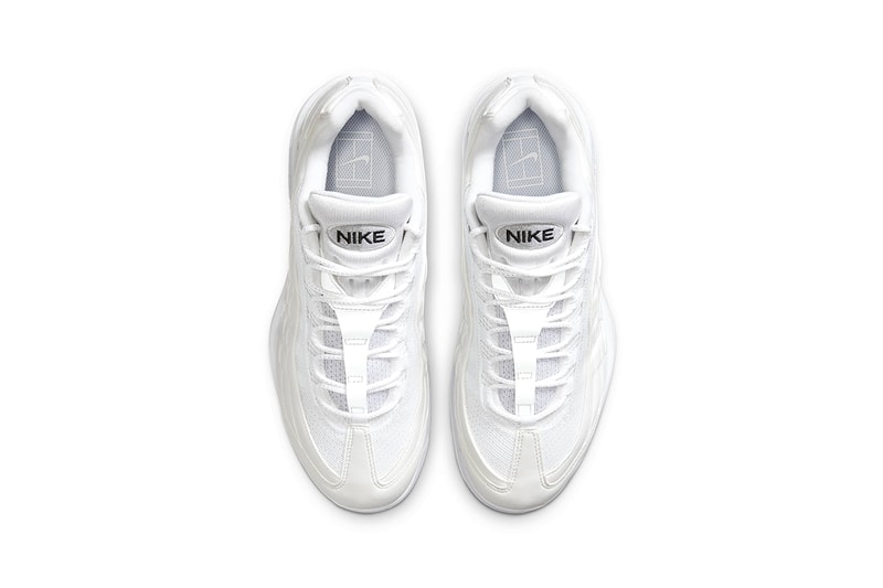 nikecourt zoom vapor x air max 95 white