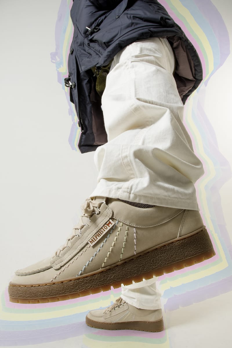 Oi Polloi x Mephisto Rainbow Release Information Hypebeast