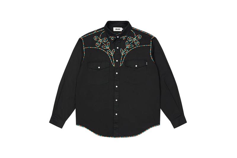 palace skateboards BLACK WATCH シャツ Palace Guard Shirt Black Watch - Autumn 2024 - Palace Community