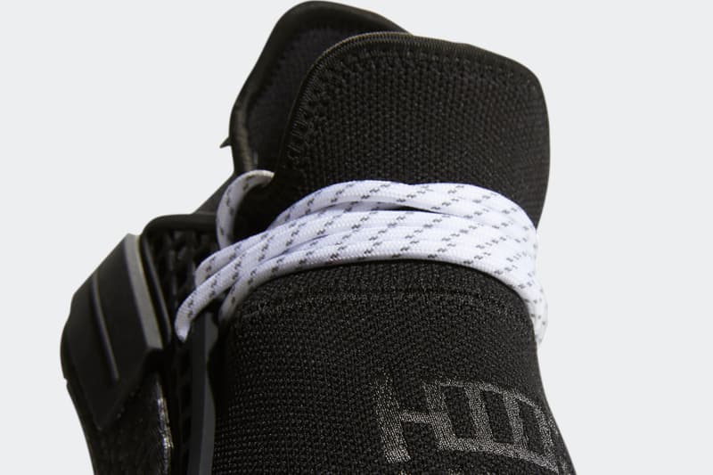 Pharrell x adidas Originals NMD Hu Monochrome Black | HYPEBEAST
