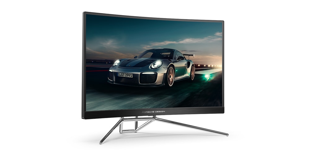 Porsche Design присоединяется к AOC для создания игрового монитора в стиле 911