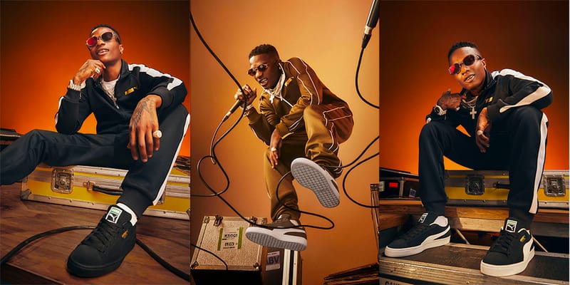 PUMA Suede Classics FW20 Campaign With Wizkid Hypebeast