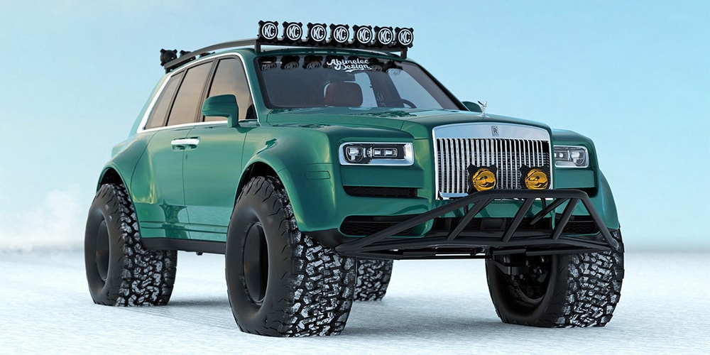 Рендеринг Rolls-Royce Cullinan готов к апокалипсису