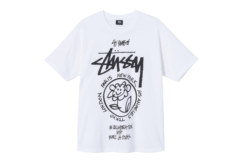 Stüssy 40th Anniversary World Tour T-Shirt Collaborations | Hypebeast