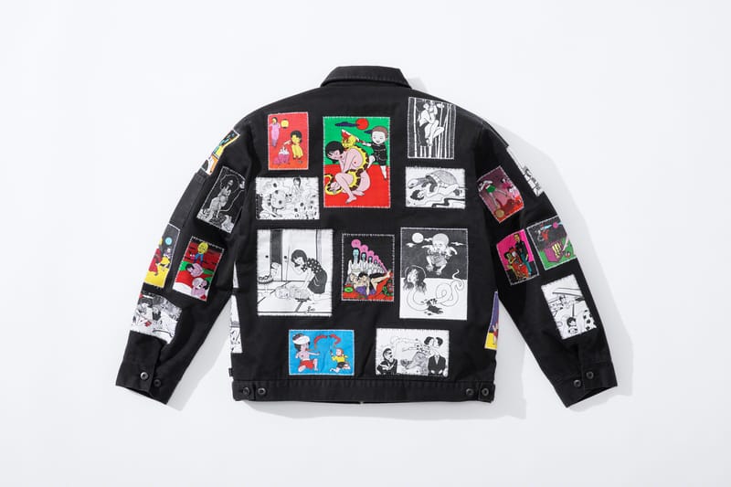 Supreme Toshio Saeki Work Jacket 佐伯俊男 L | www.jarussi.com.br