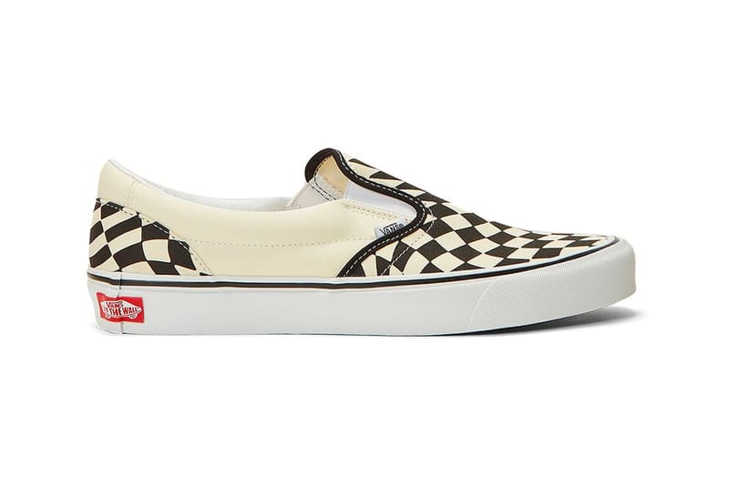 Distorted 2025 checkerboard vans