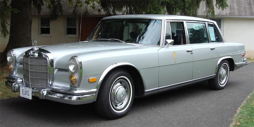 Вы не можете не влюбиться в этот Mercedes-Benz 600 1969 года, принадлежавший Элвису Пресли