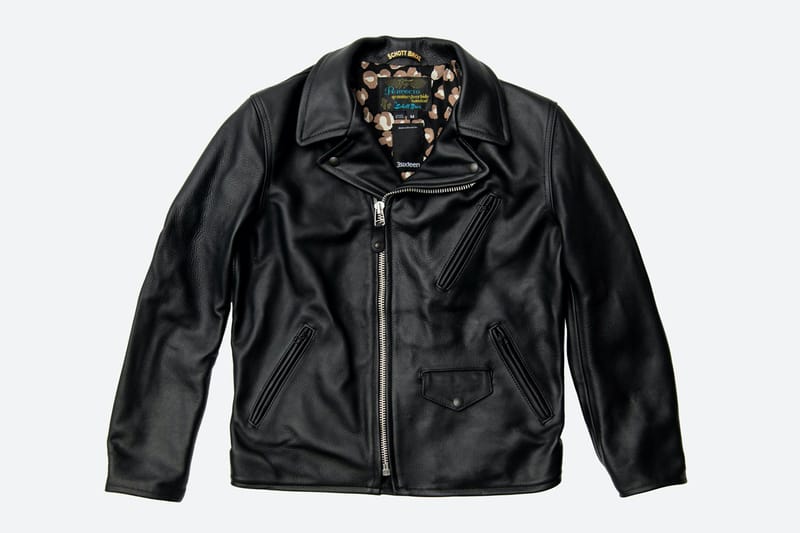 3sixteen Schott NYC Collab Leather Jacket Limit | Hypebeast