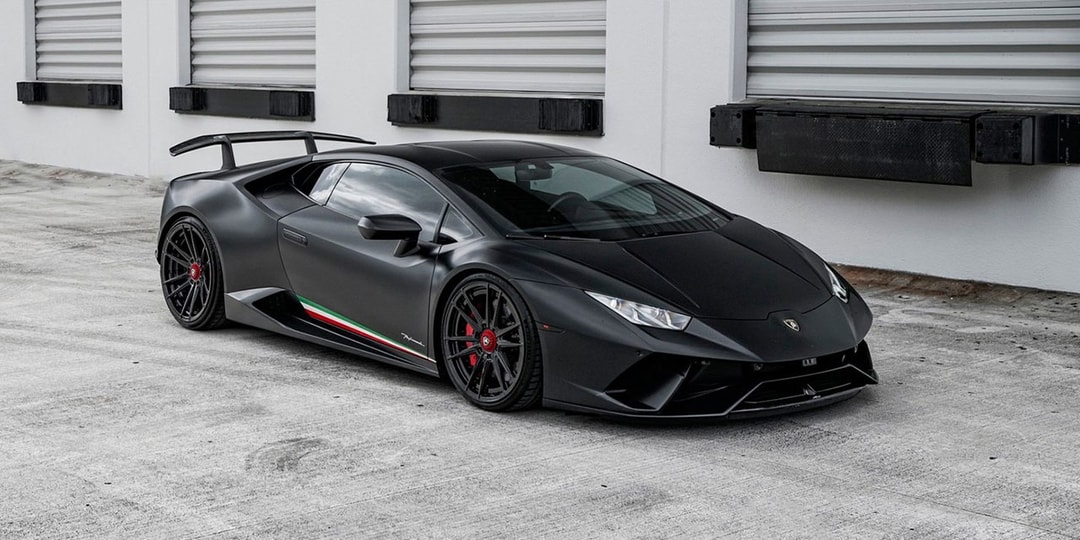 Nero Nemesis Lamborghini Huracan Performante получил улучшенный твин-турбокомпрессор и колеса