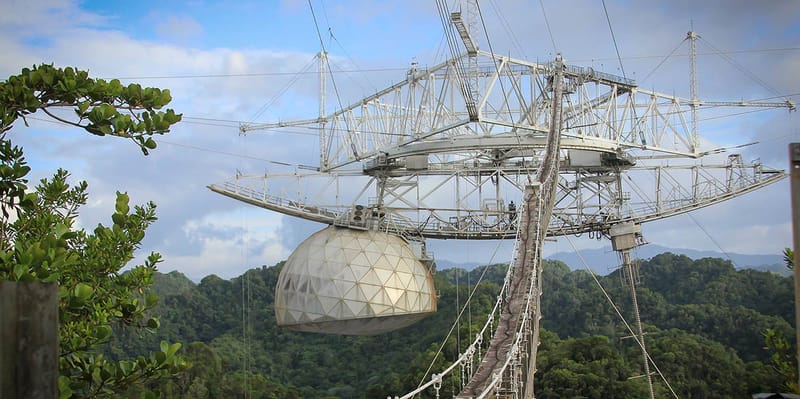 Arecibo Telescope Collapse Video | Hypebeast