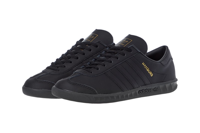 adidas all black hamburgs