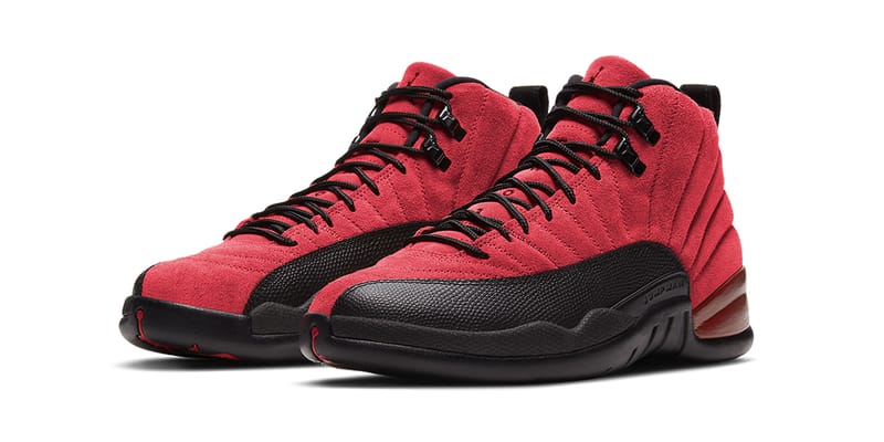 New jordan 12 on sale red