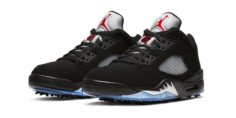 Air Jordan 5 Golf Black/Metallic Release | Hypebeast