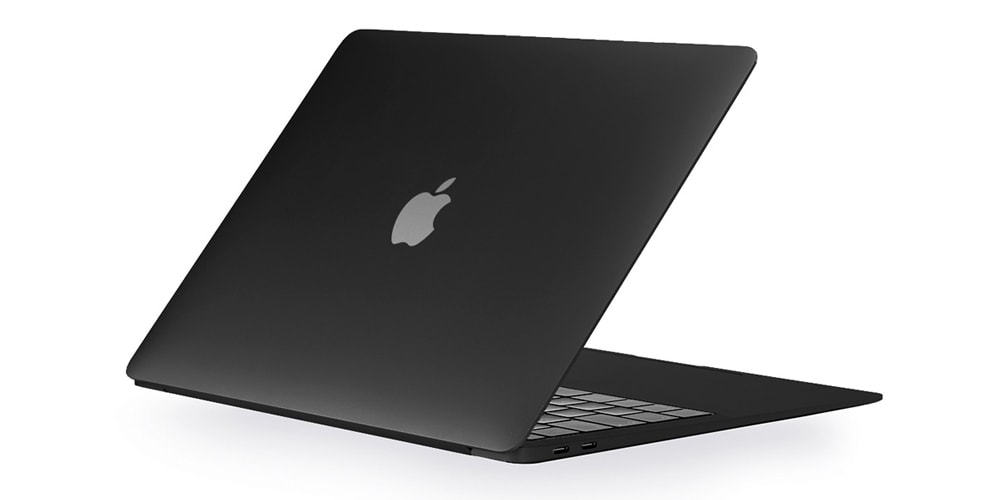 Apple подала заявку на патент на матовую черную отделку Macbook