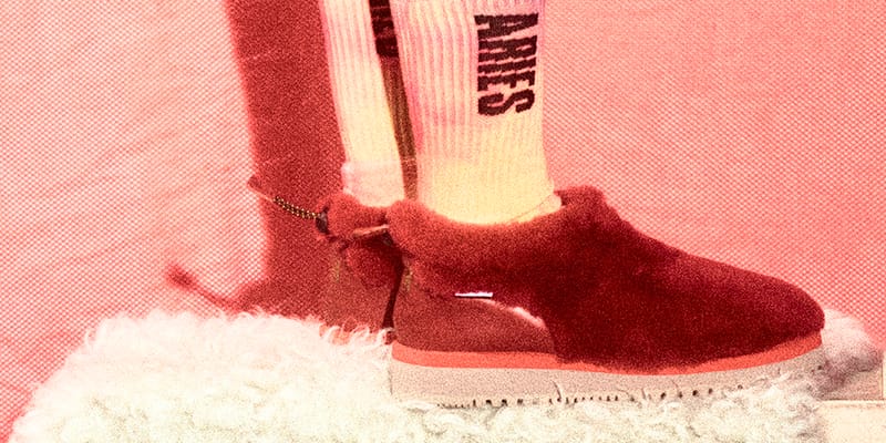 SUICOKE × ARIES＞ ARI MID/ブーツ サイズ6 RED - ブーツ