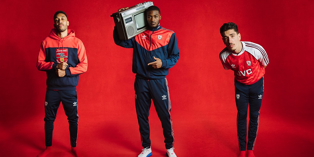 Arsenal x adidas Originals '90s-Inspired Capsule | Hypebeast