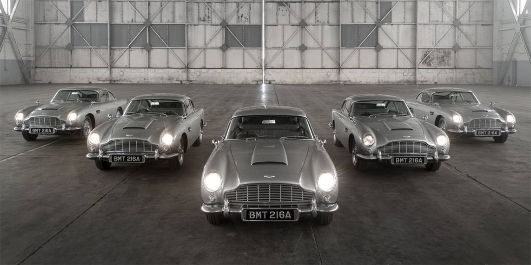 Aston Martin завершает ремейк DB5 Goldfinger из фильмов о Джеймсе Бонде
