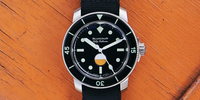 Blancpain fifty fathoms outlet hodinkee