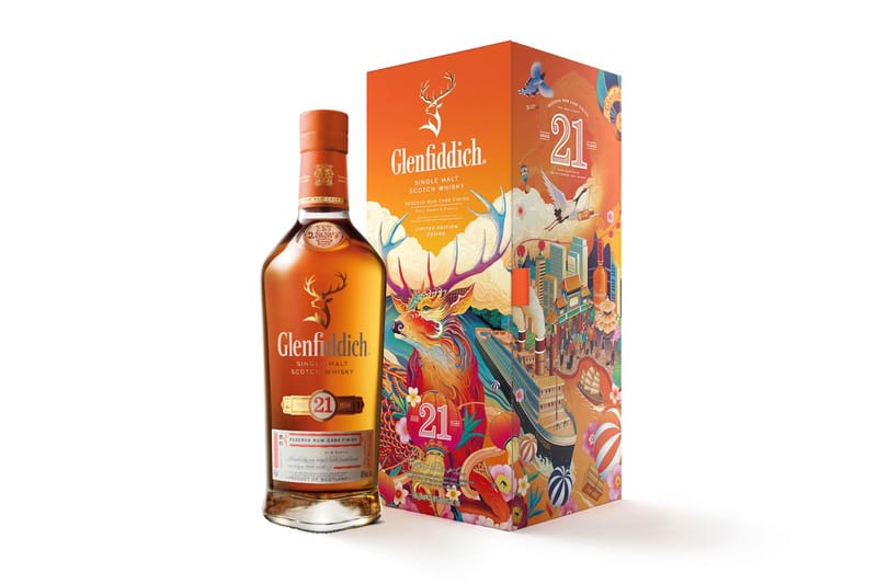 Rlon Wang x Glenfiddich Lunar New Year 21 Single Malt Whisky