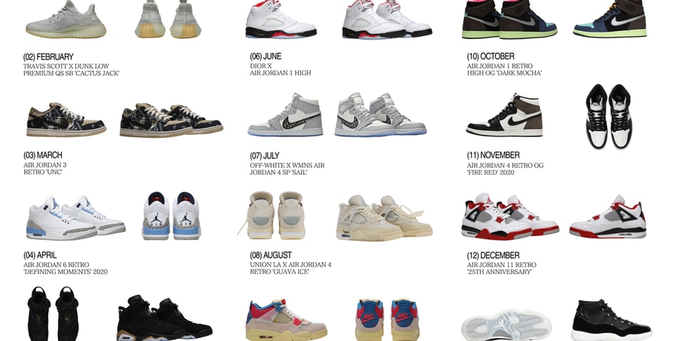 sneaker releases this month