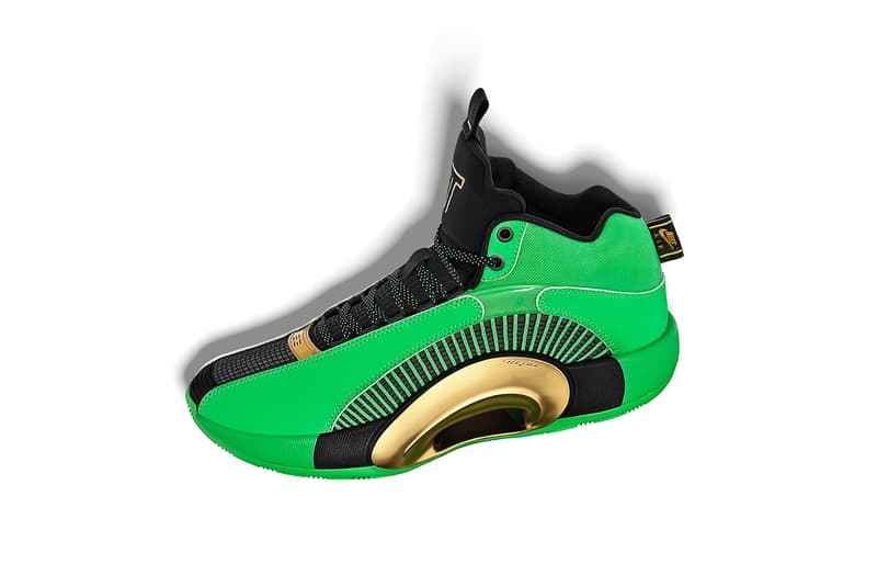 Jayson Tatum Air Jordan 35 Team Colors PE Celtics Info