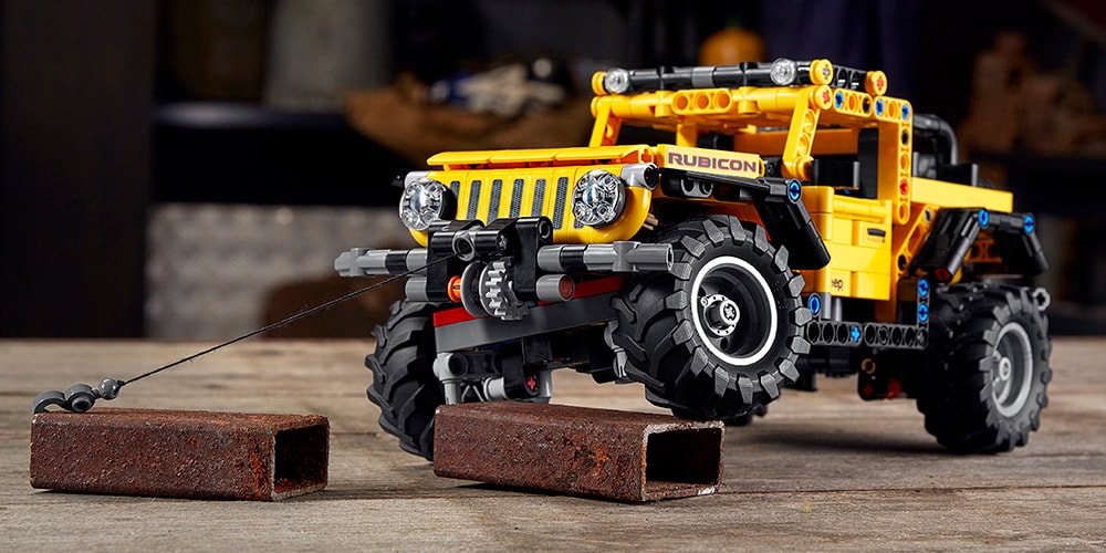 Jeep Wranger от LEGO Technic почти так же хорош, как настоящий