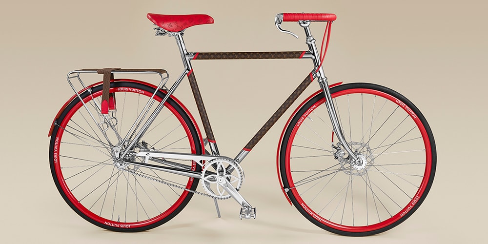 Путешествуйте стильно с велосипедом LV от Louis Vuitton и Maison TAMBOITE
