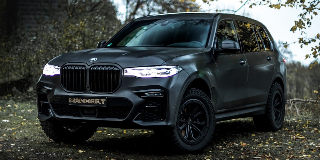 MANHART превращает BMW X7 в прочный внедорожник