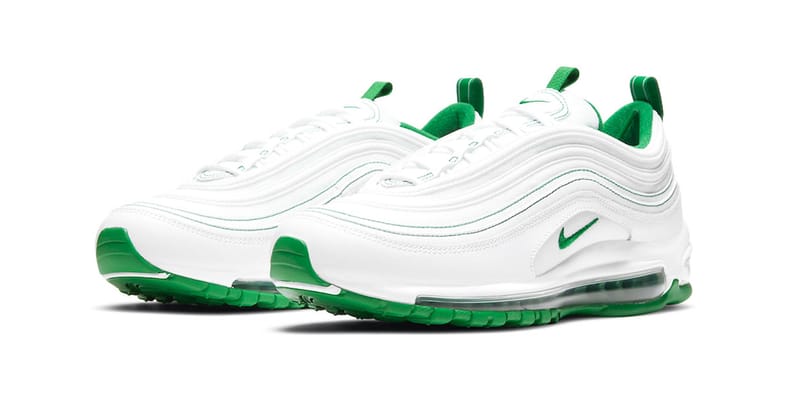 Nike airmax white and green