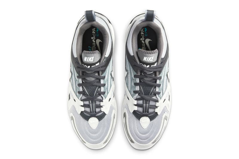 vapormax evo grey and white