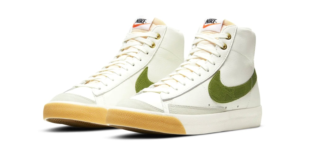 blazer mid 77 asparagus