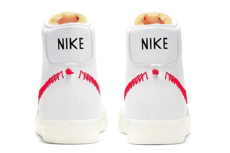 Nike Blazer Mid 77 Vintage Zig Zag Stitch Swoosh | Hypebeast