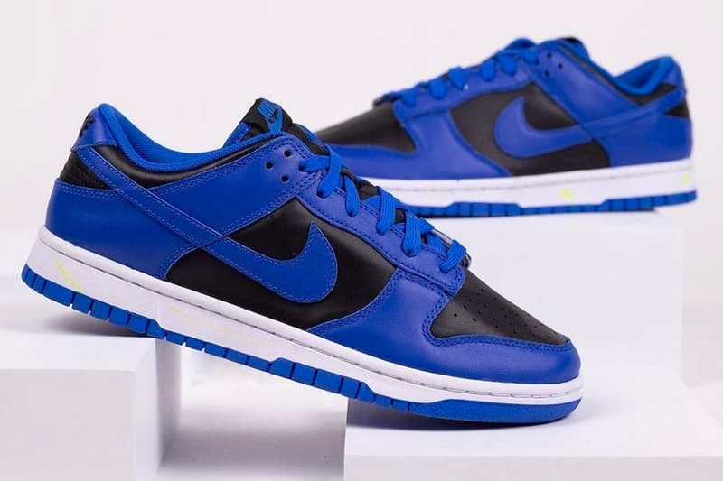 nike dunk cobalt on feet
