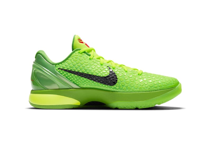 Nike Kobe 6 Protro Grinch CW2190300 Release Date HYPEBEAST