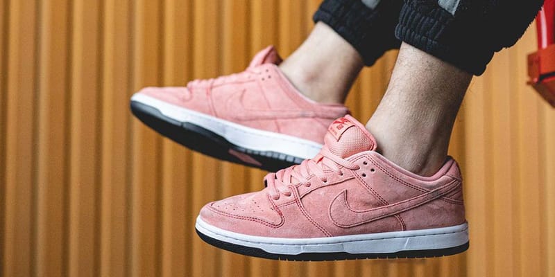 nike sb dunk pink